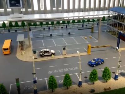 智慧停車(chē)展示沙盤(pán)