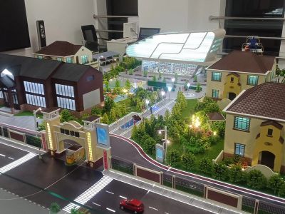 智能小區展示沙盤(pán)